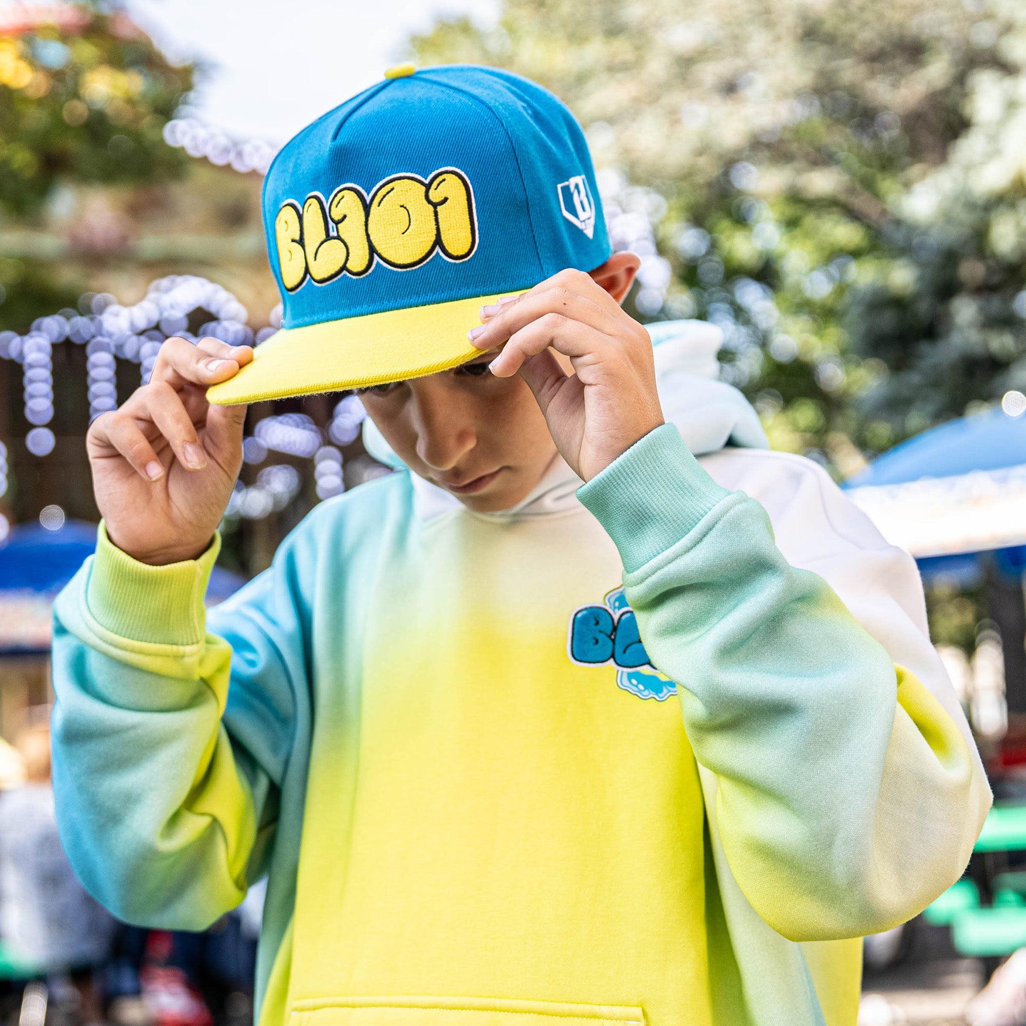 Cotton Candy Snapback - Blueberry Lemonade - Image 3