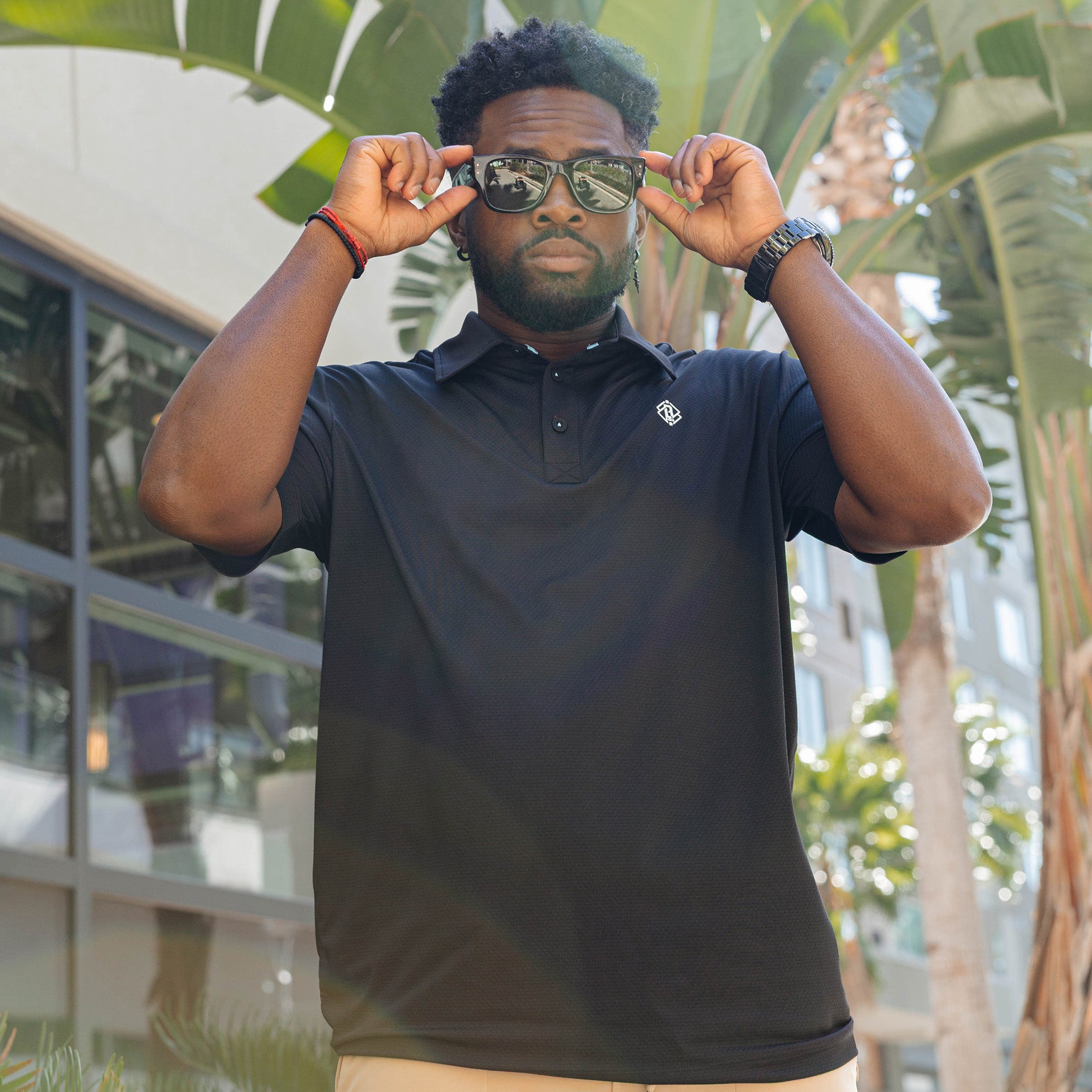 Pro Series Elite Polo - Black - Image 5