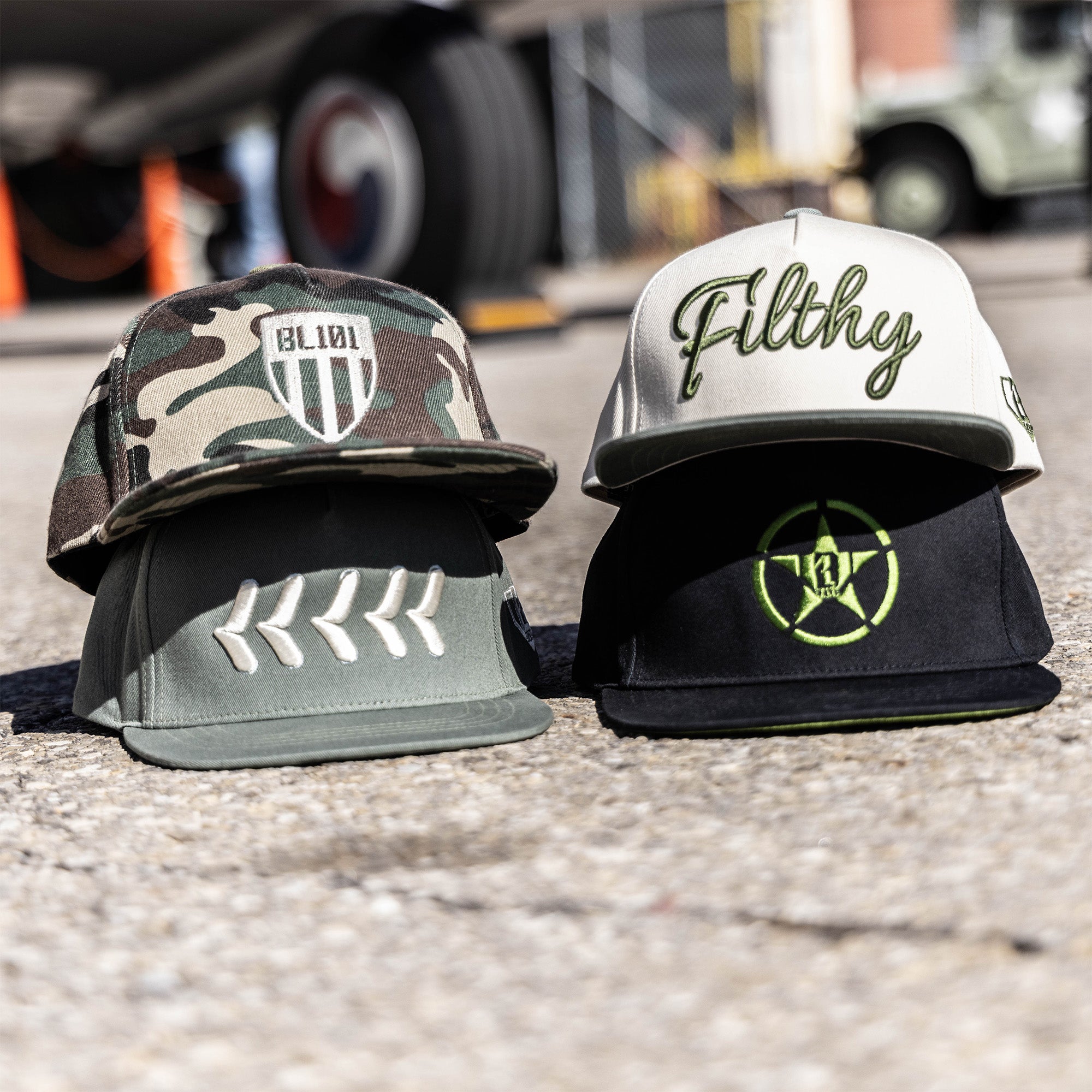 Field General Snapback - Army Green/Bone - Image 4