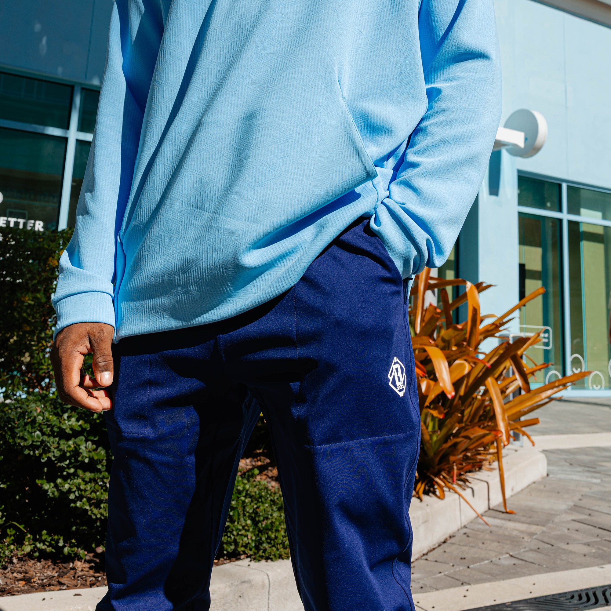 Pro Series Active Pants - Navy/White - Image 3