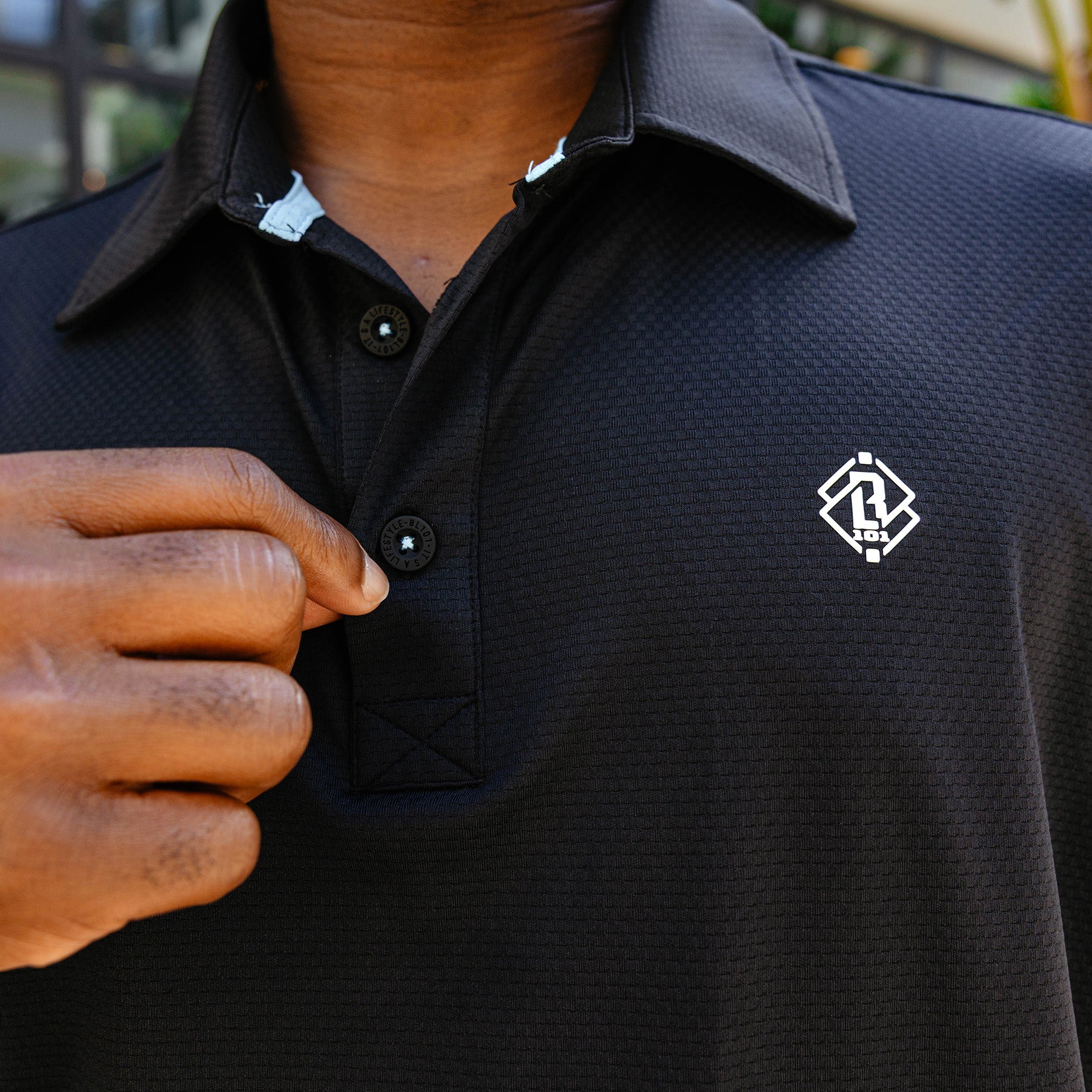 Pro Series Elite Polo - Black - Image 3