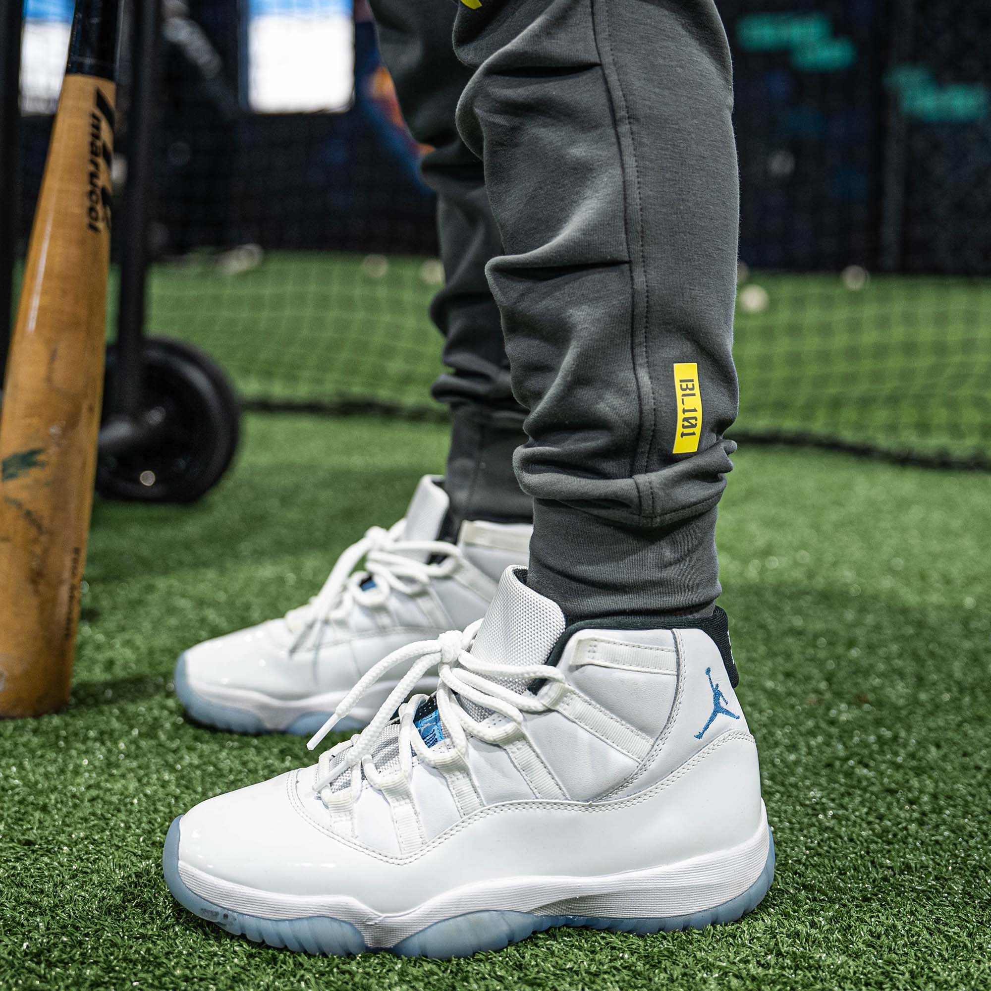 Diamond Relaxed Fit Joggers - Gray/Yellow - Image 4