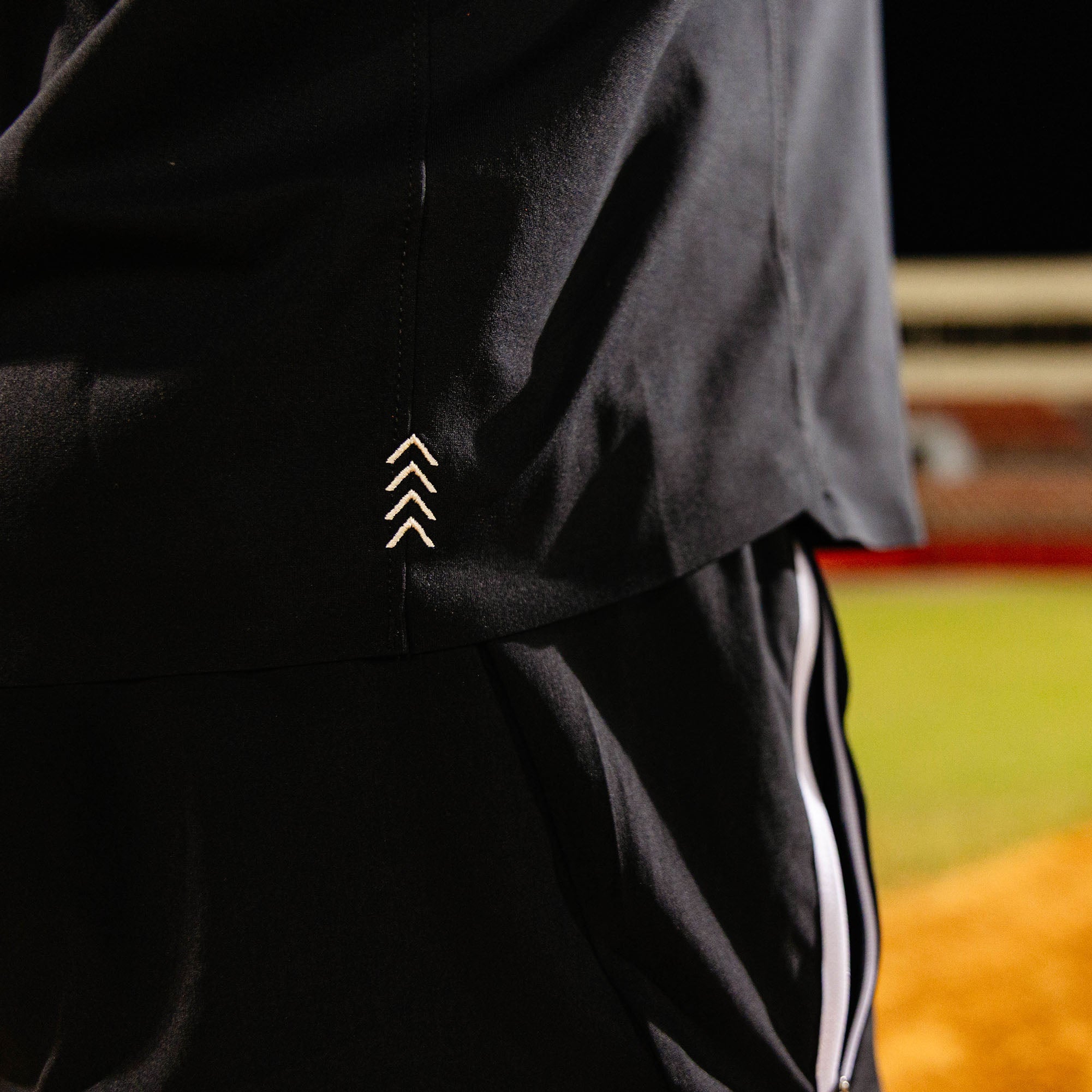 Diamond Tech Vented Youth Tee - Black - Image 3