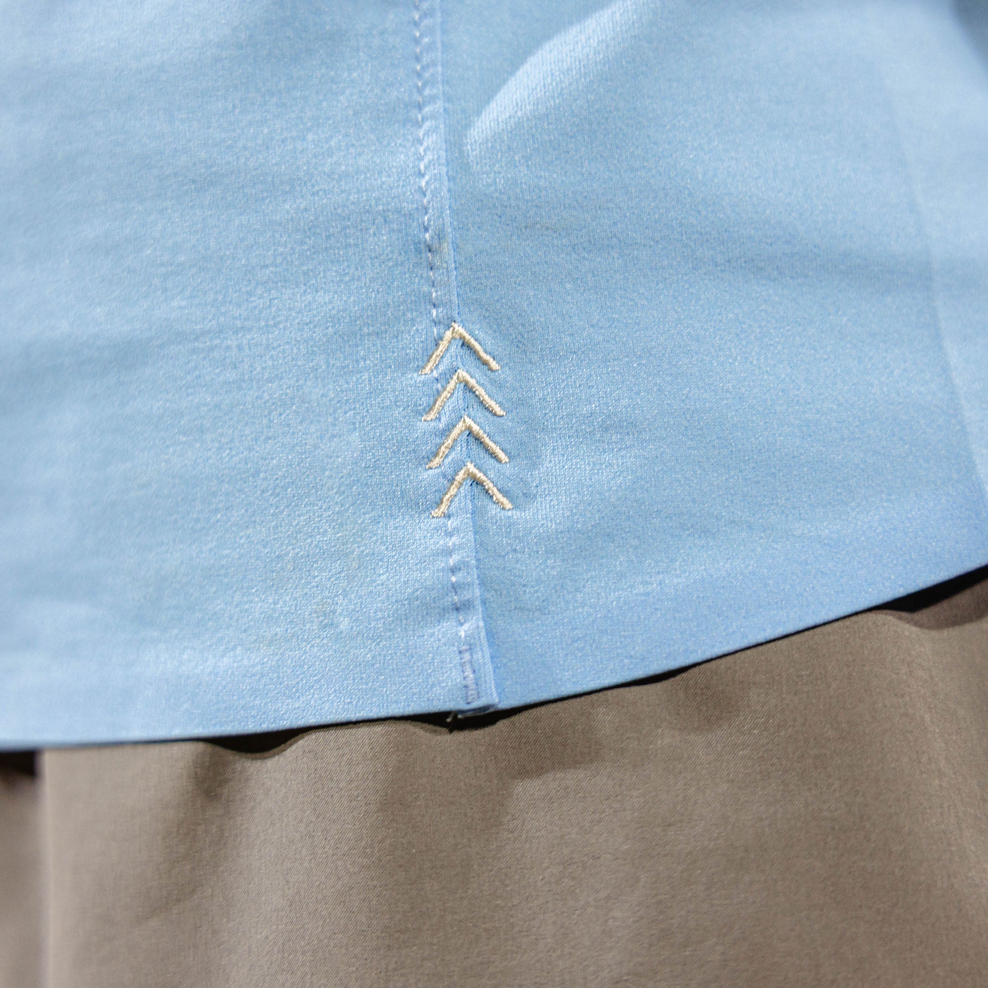 Diamond Tech Vented Youth Tee - Blue - Image 6