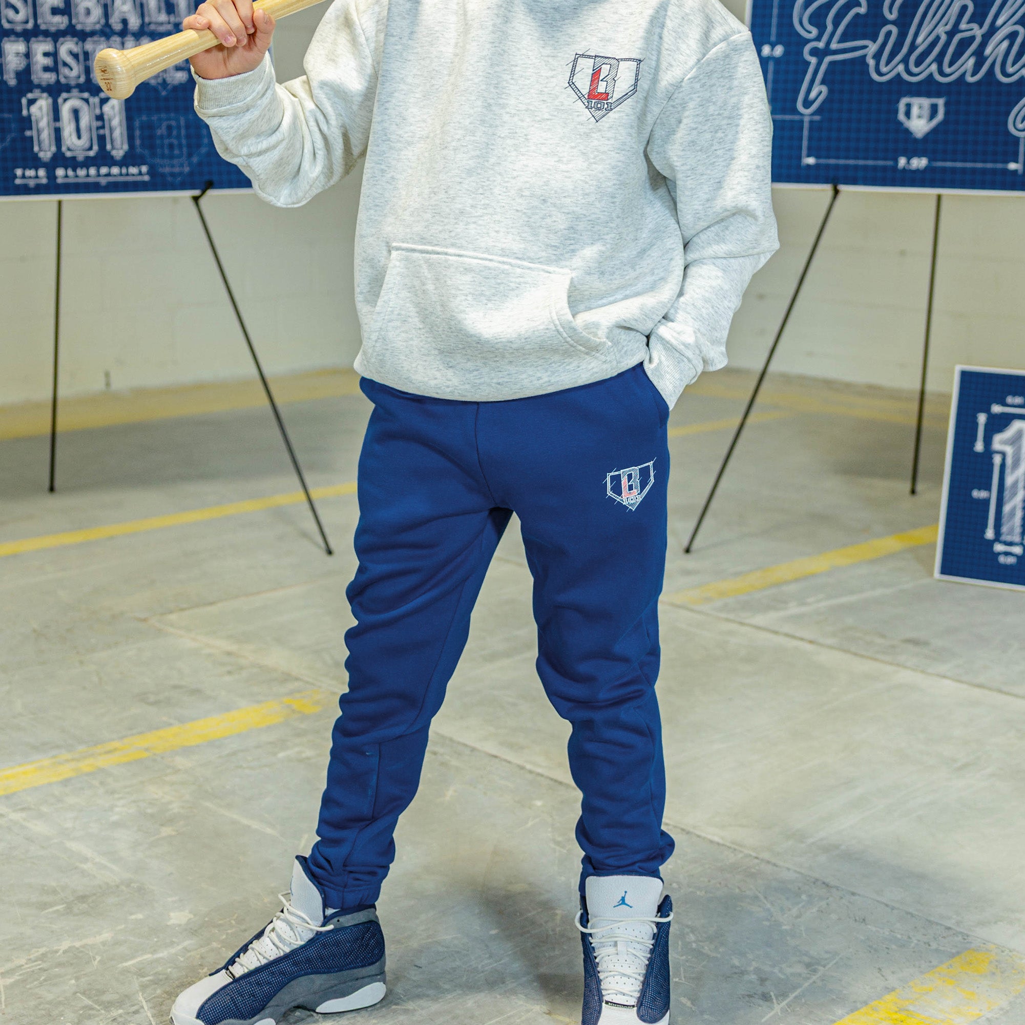Blueprint BL Sweatpants - Blue - Image 4