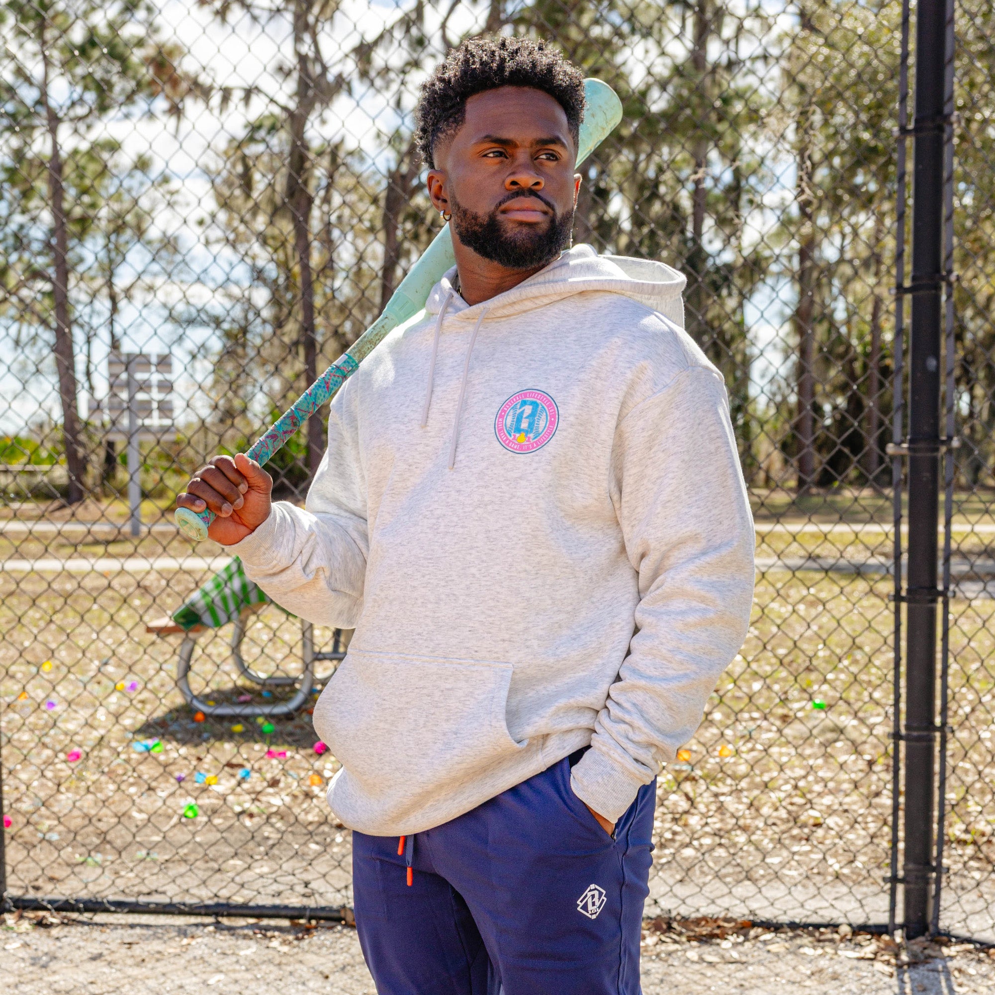 Chicks Dig The Long Ball Hoodie - Image 3