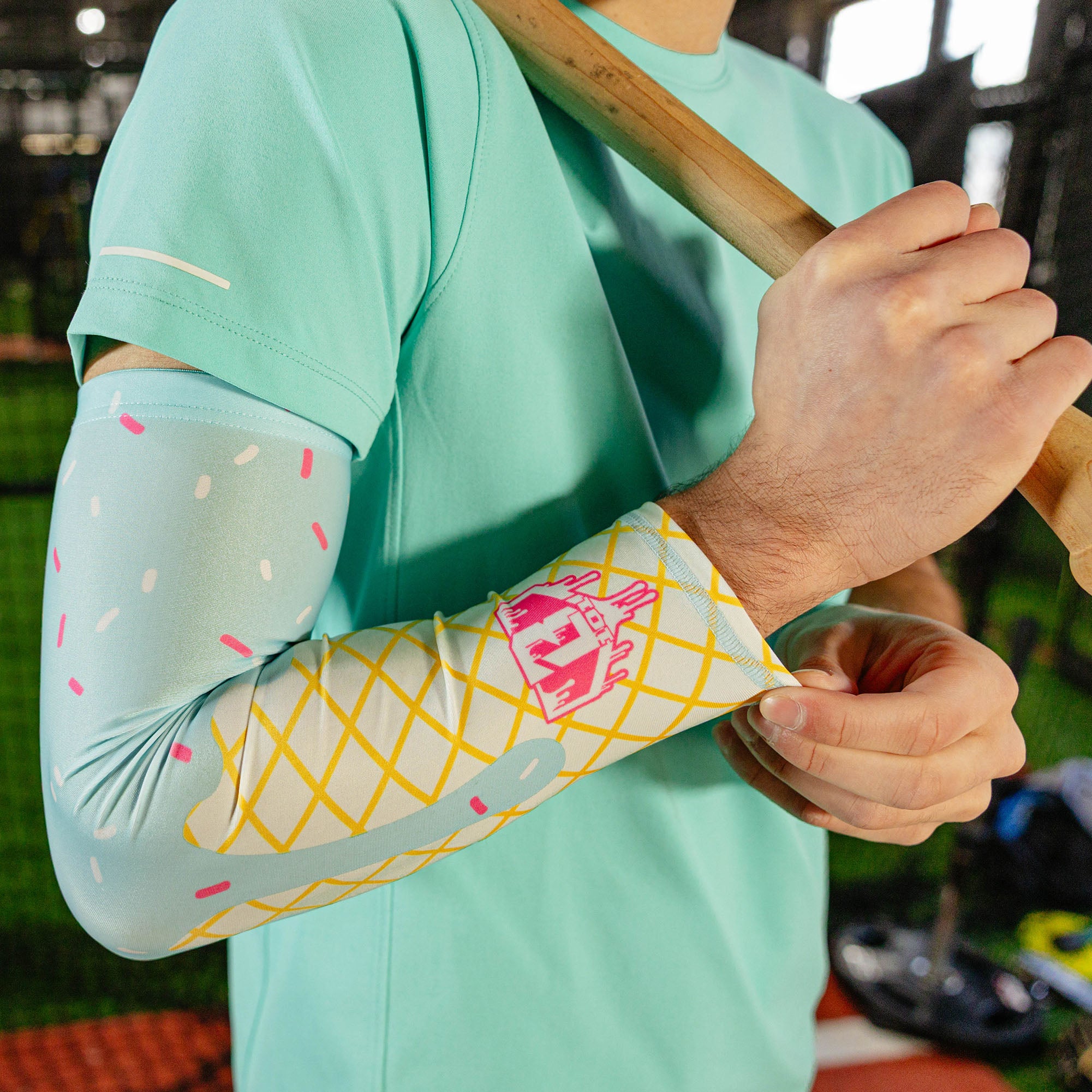 Ice Cream Arm Sleeve - Cotton Candy - Image 3