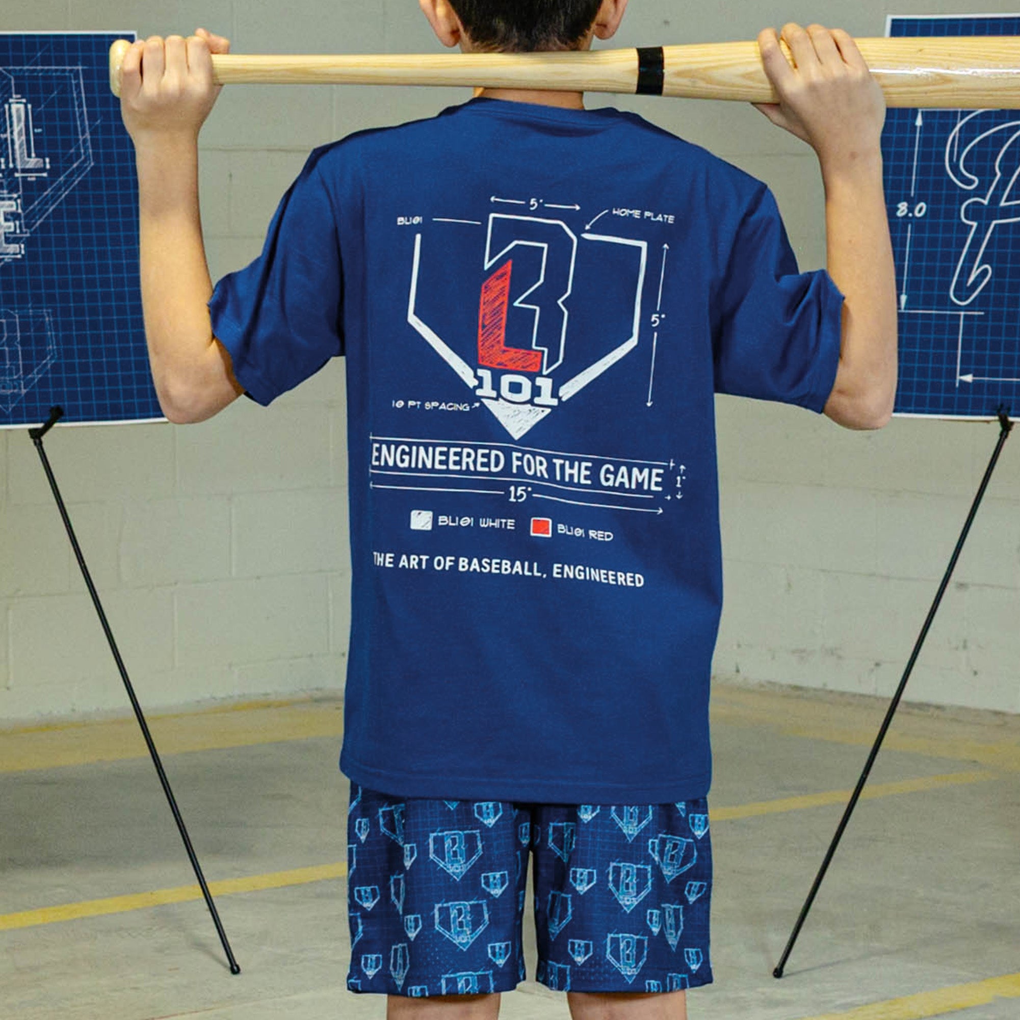 Engineered For The Game Shorts - Blue - Image 5
