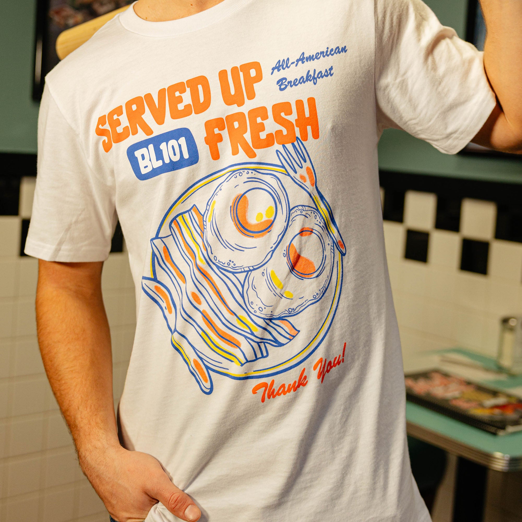 Served Fresh Tee - Image 3
