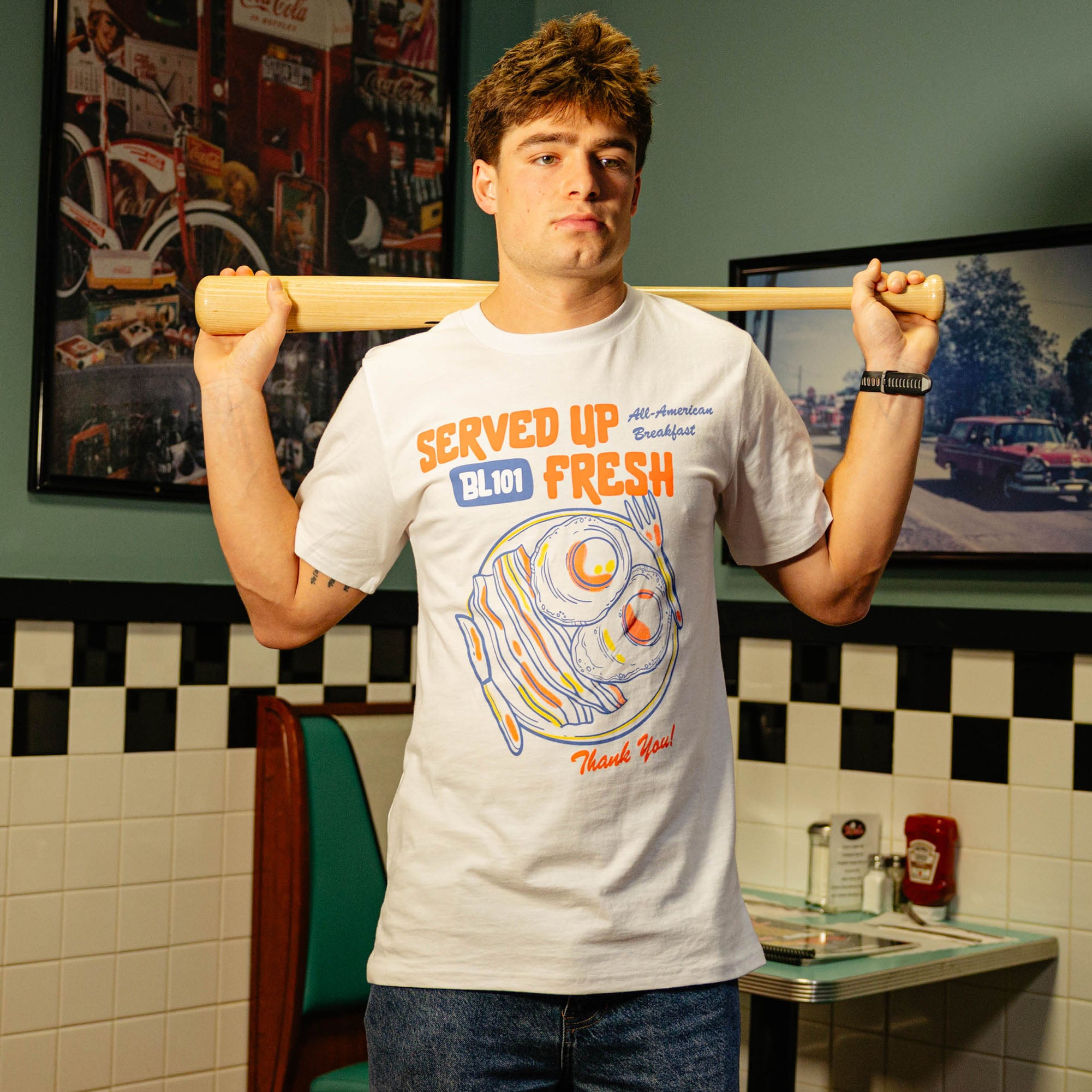 Served Fresh Tee - Image 4