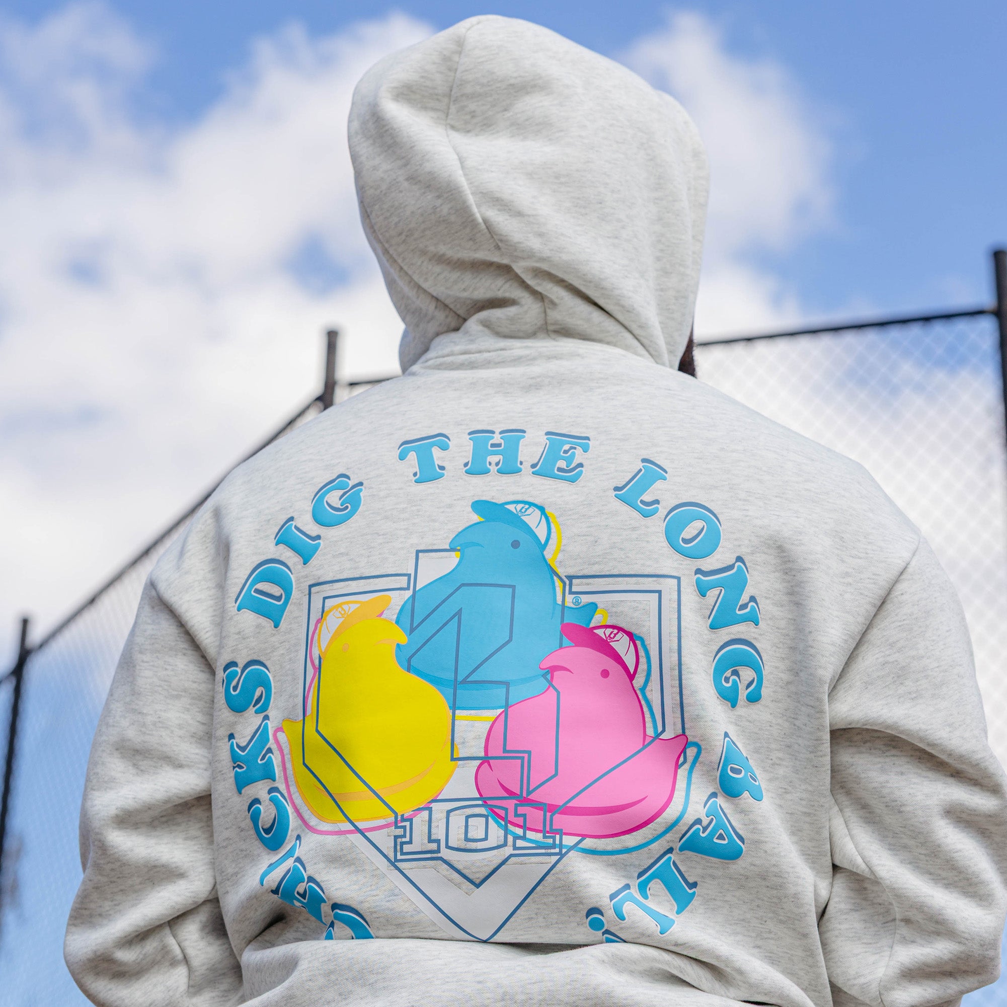 Chicks Dig The Long Ball Hoodie - Image 6