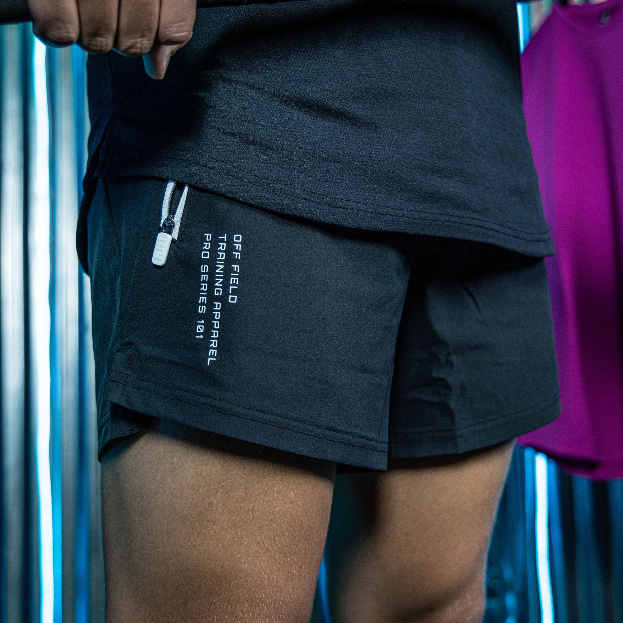 Pro Series Shorts V2 - Black/White - Image 6