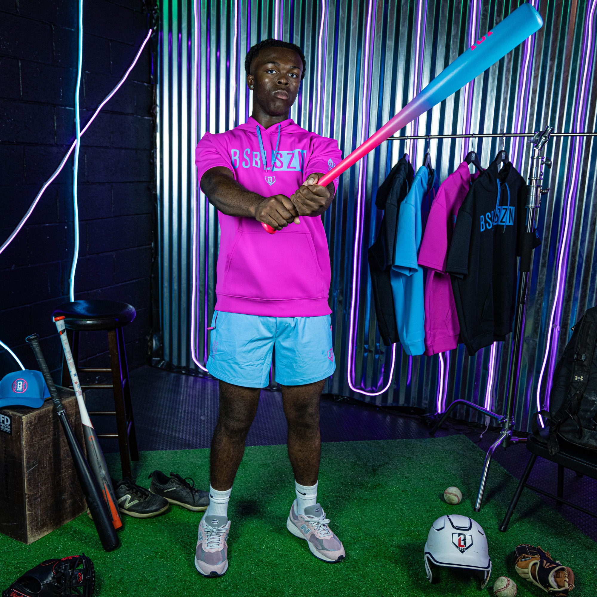 Pro Series Shorts V2 - Cotton Candy Blue - Image 8