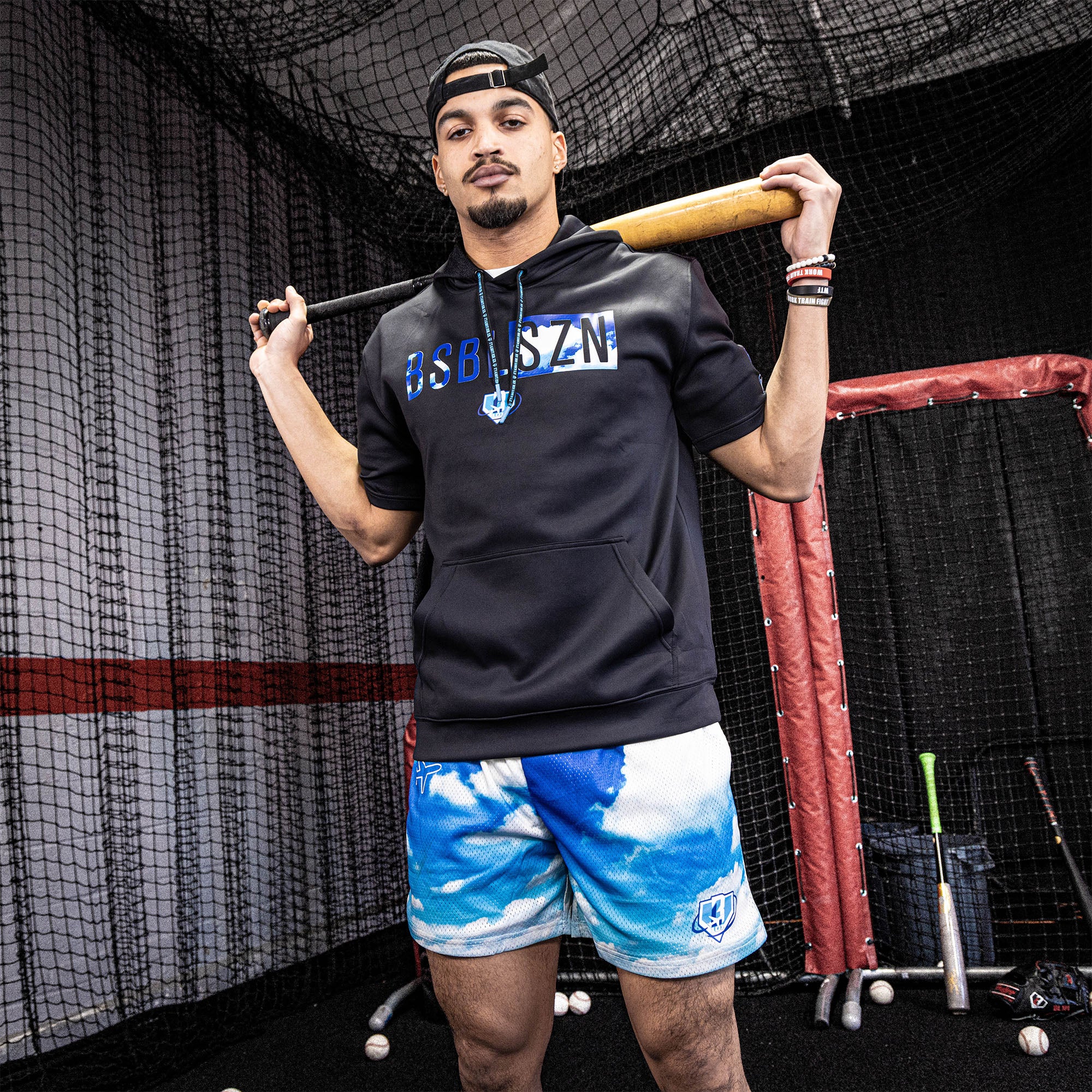 BSBL-SZN Short Sleeve Hoodie V3 - Dream Chaser - Image 3