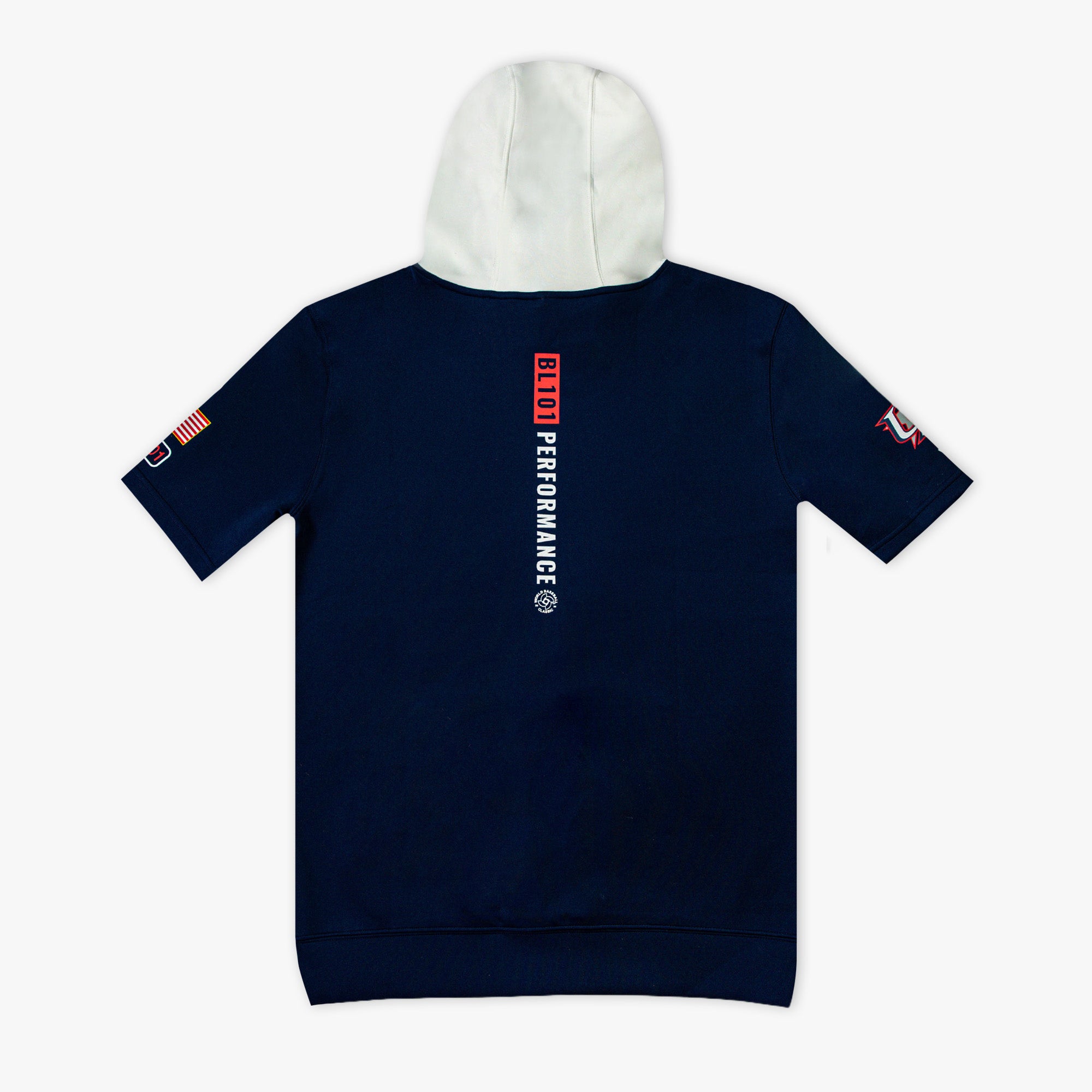 BSBL-SZN Youth Short Sleeve Hoodie V3 - USA - Image 2