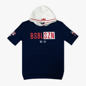 BSBL-SZN Youth Short Sleeve Hoodie V3 - USA