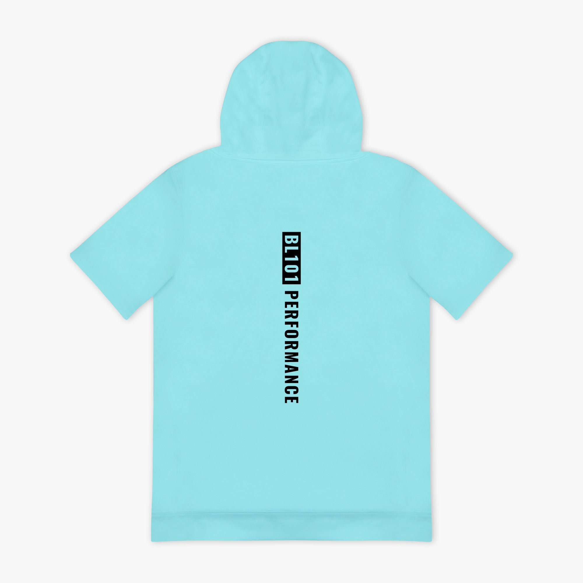 BSBL-SZN Short Sleeve Hoodie V3 - Blue - Image 2