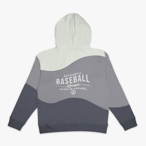 BSBL Wave Youth Hoodie - Cool Gray