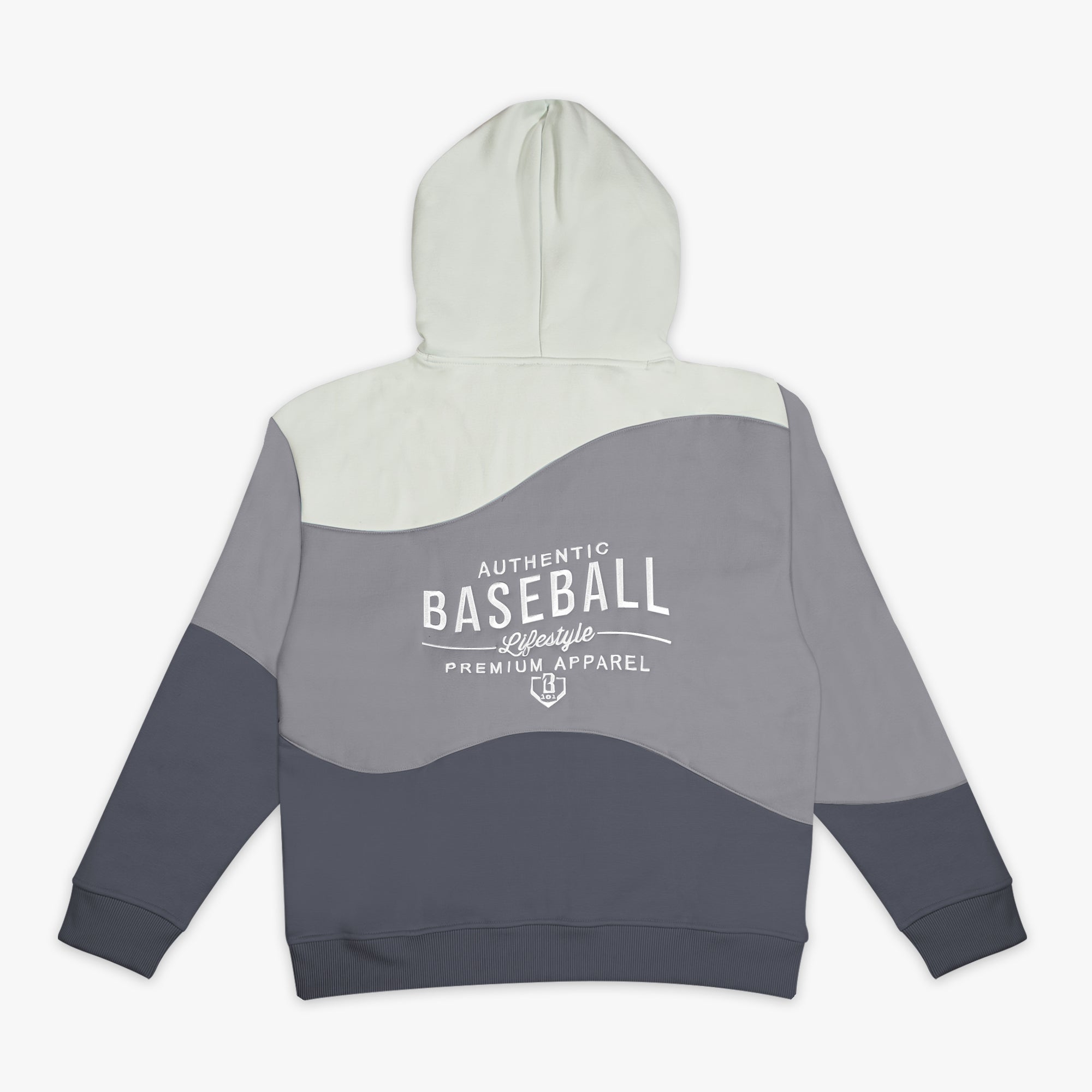 BSBL Wave Hoodie - Cool Gray