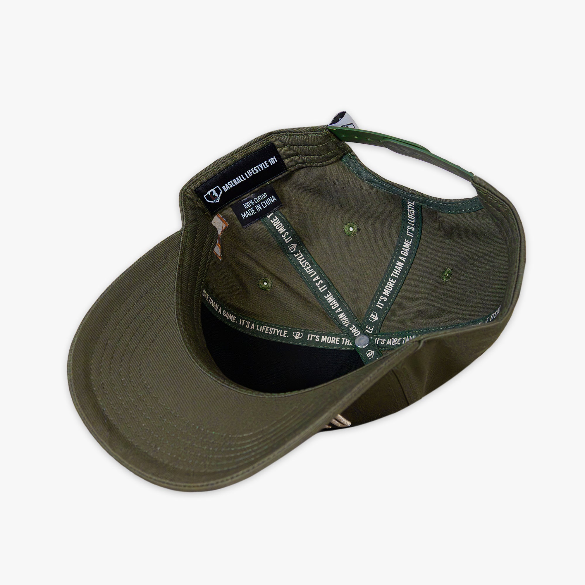 Backstop Range Original Cotton Snapback - Image 2