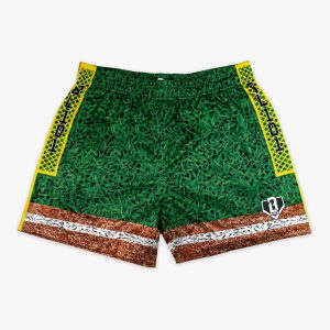 Backyard To Big League Youth Shorts - Green