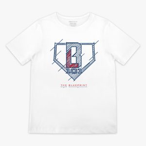 Blueprint BL Youth Tee - White