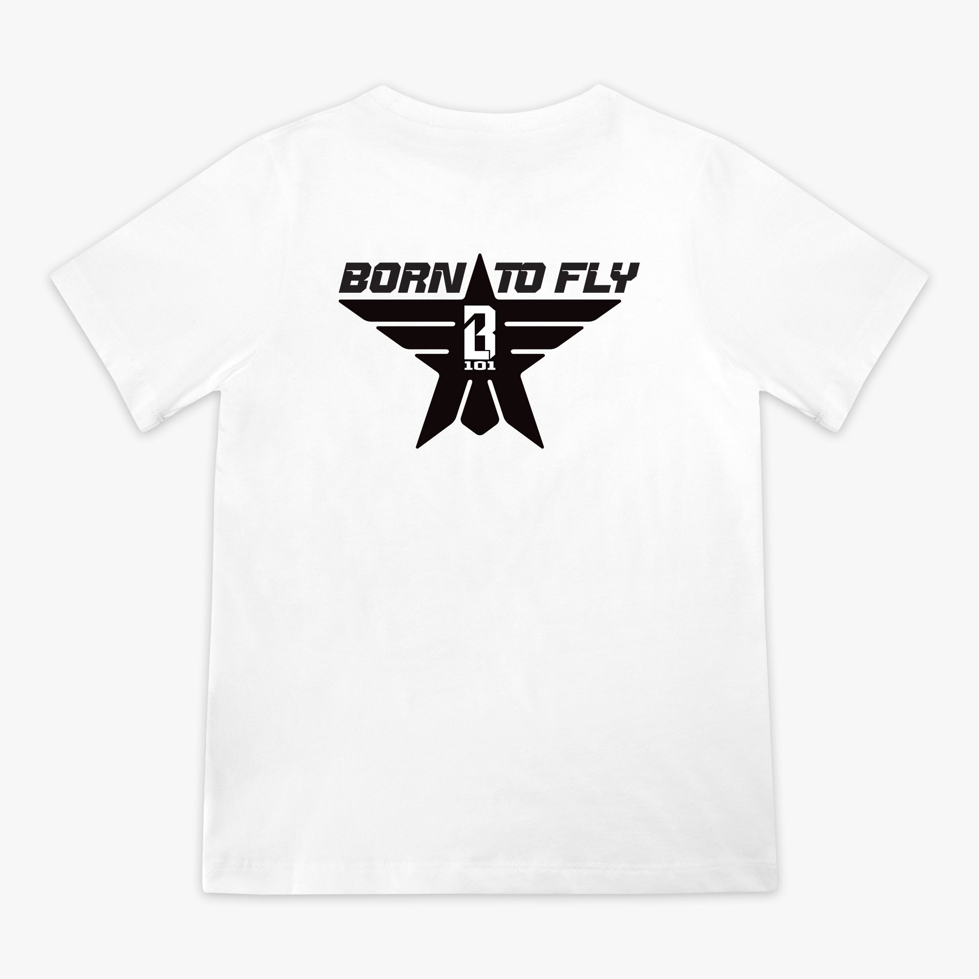 Born to Fly Youth Tee - BL White