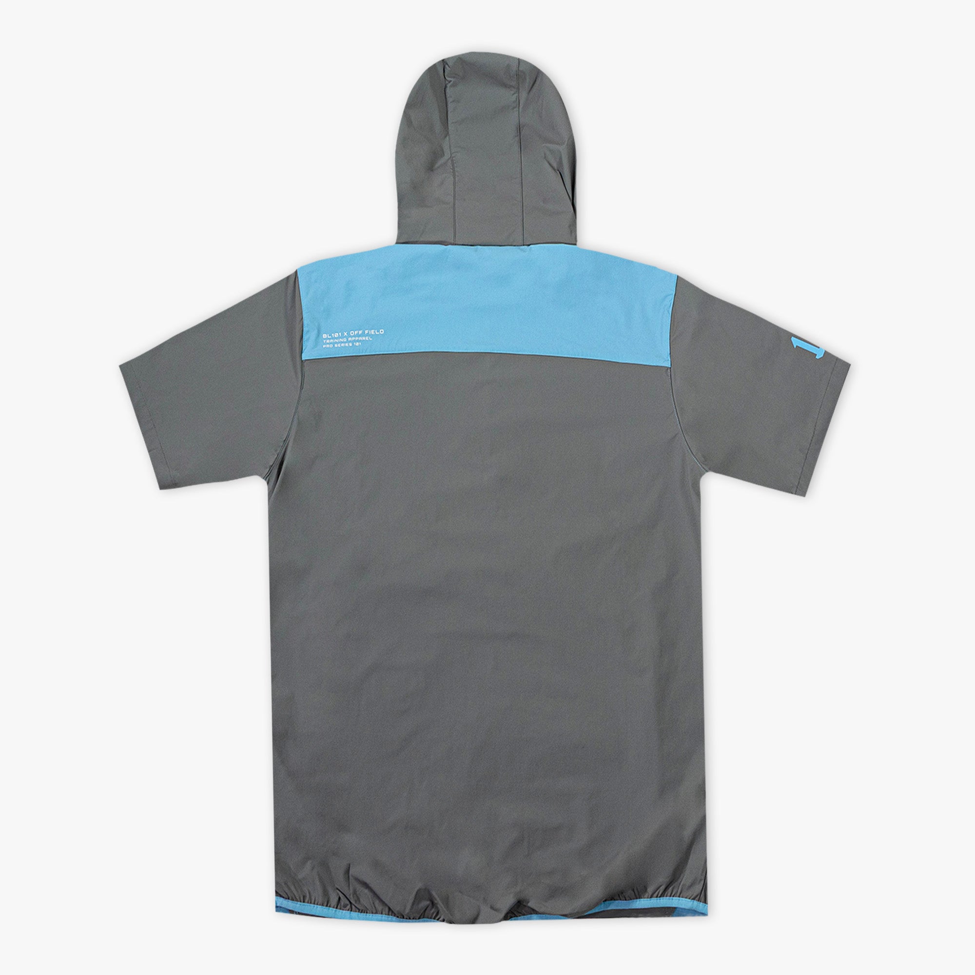 Diamond Tech Pro Cage Youth Jacket - Gray/Blue - Image 2