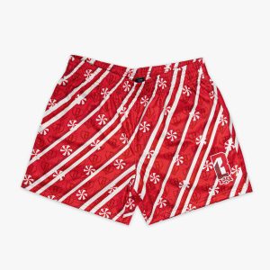 Candy Cane Youth Shorts