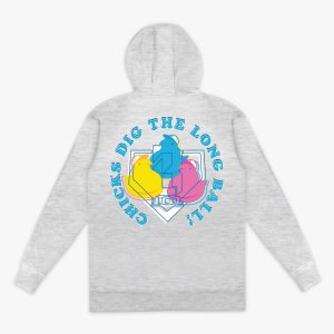Chicks Dig The Long Ball Youth Hoodie