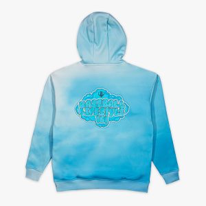 Cotton Candy Hoodie - Blueberry