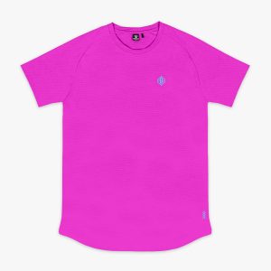 Diamond Tech Youth Tee - Cotton Candy Pink