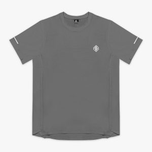 Diamond Tech Vented Tee - Gray
