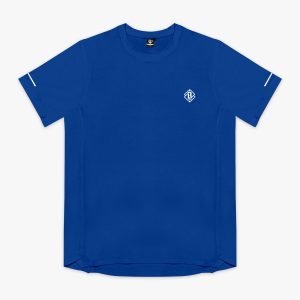 Diamond Tech Vented Youth Tee - Royal Blue