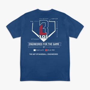 Engineered For The Game Tee - Blue
