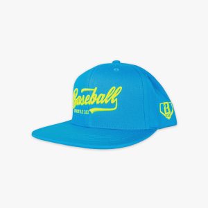 Established Snapback Hat - Blueberry/Lemonade