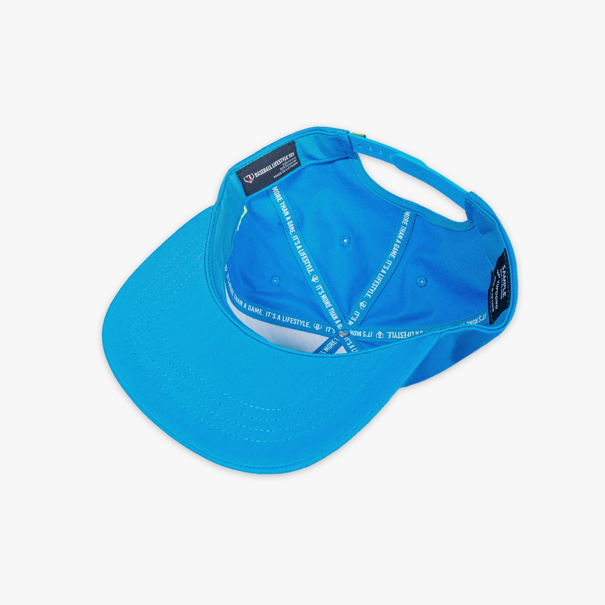 Established Snapback Hat - Blueberry/Lemonade - Image 2