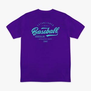 Established Tee - Purple/Teal