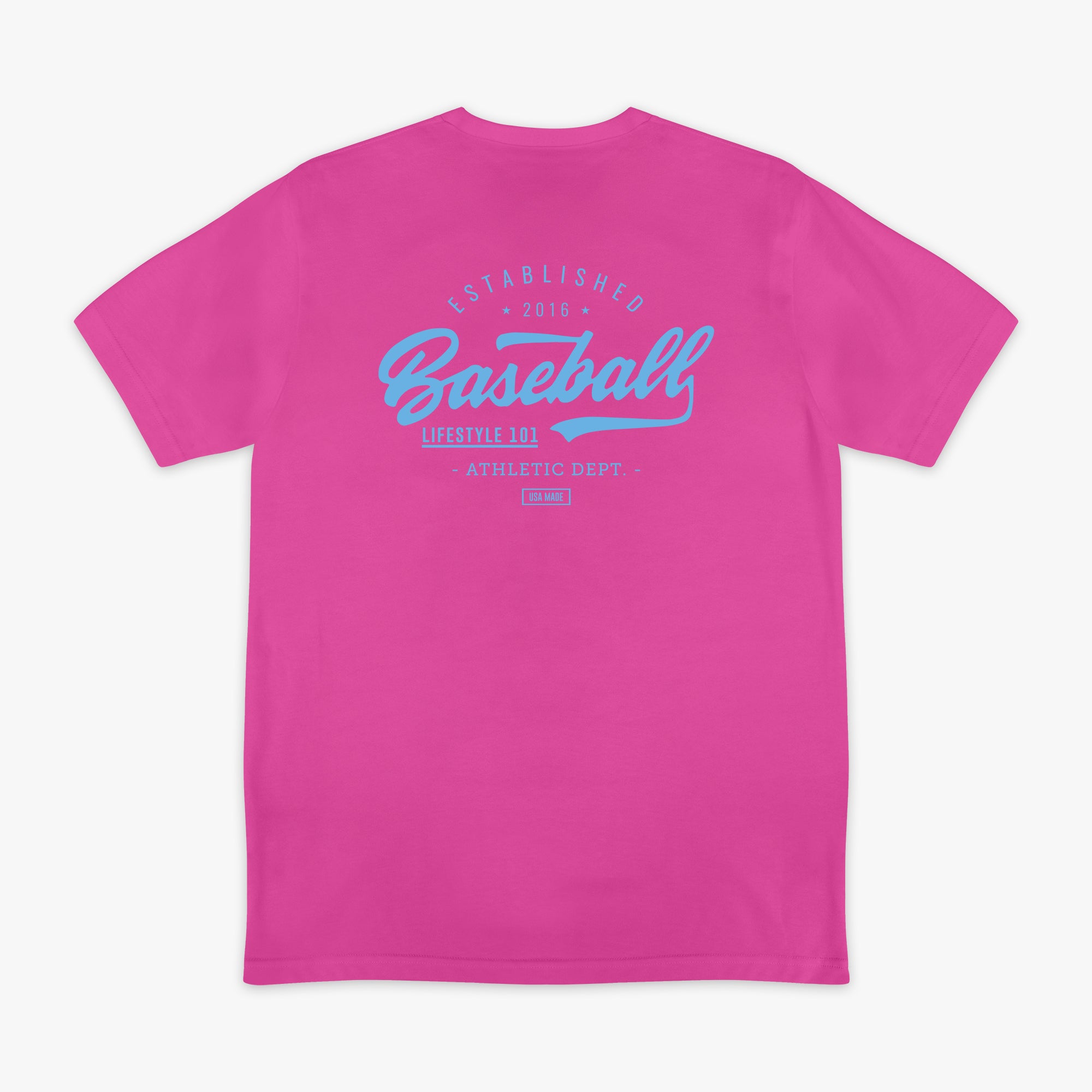 Established Tee - Cotton Candy Pink