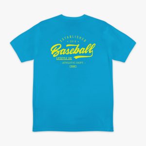 Established Tee - Highlighter Blue