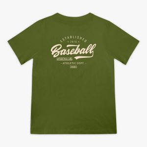 Established Youth Tee - Green/Bone