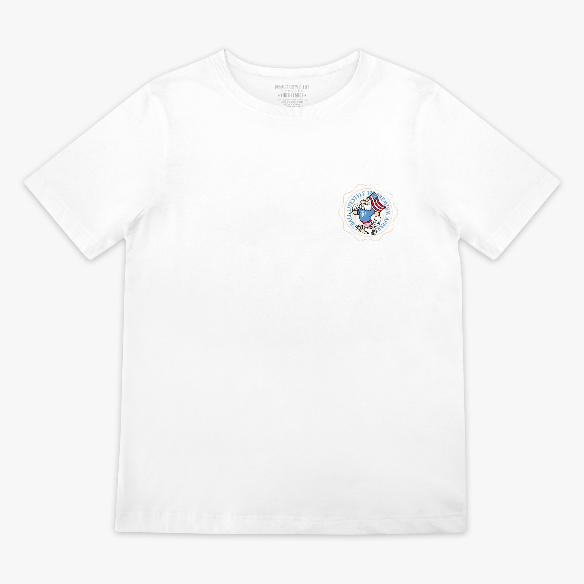 Fastballs & Freedom Youth Tee - Image 2