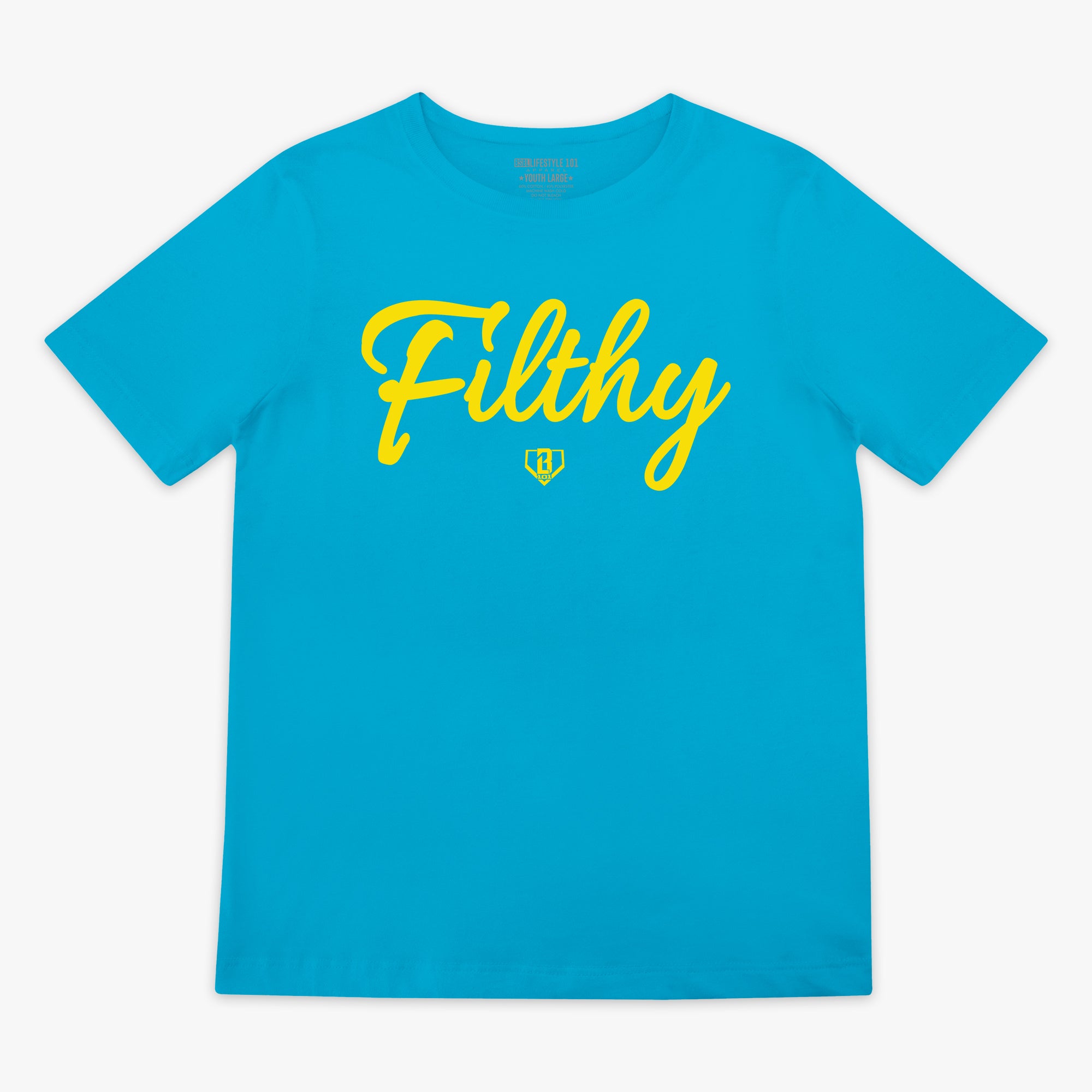 Filthy Youth Tee - Blue/Yellow