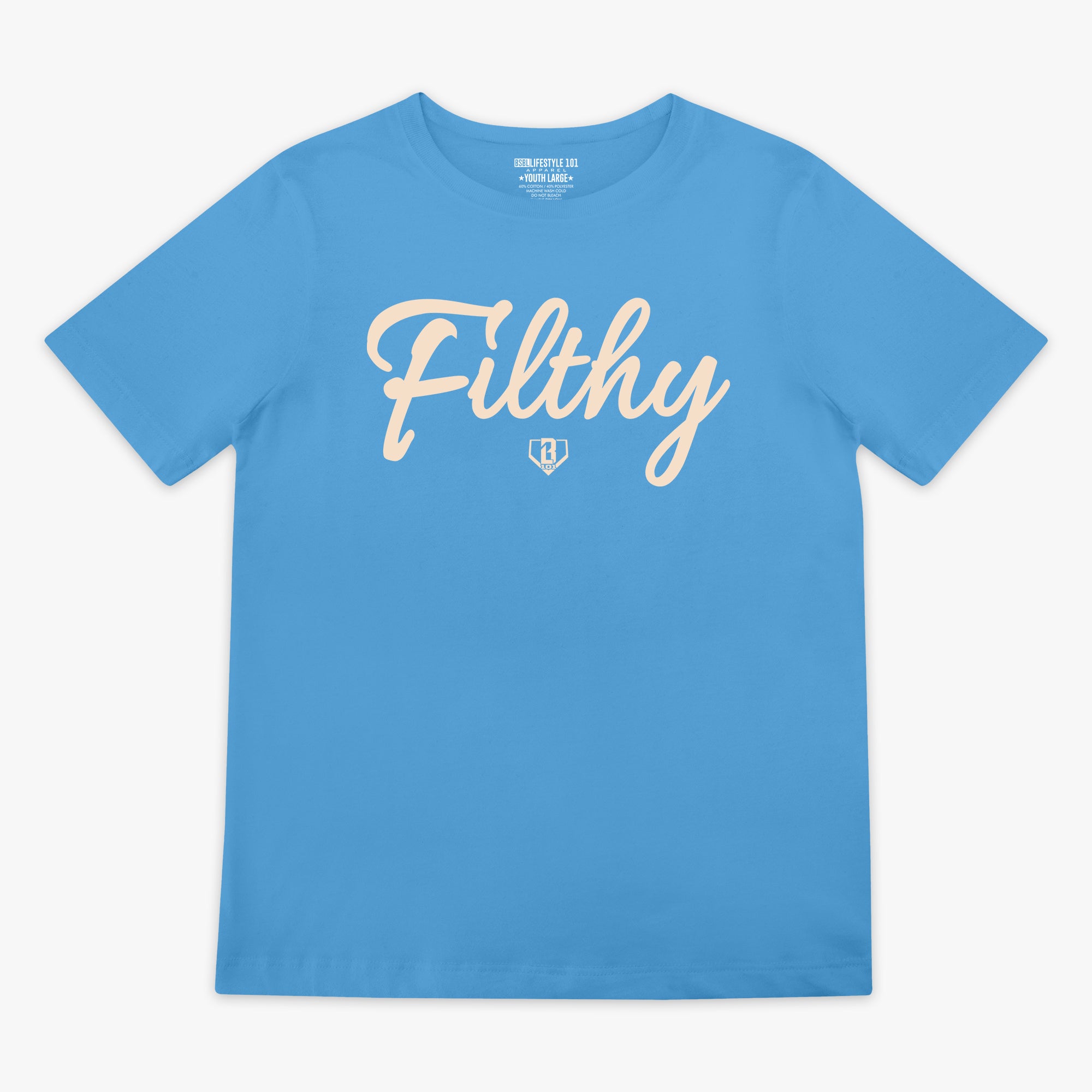 Filthy Youth Tee - BL Blue/Bone