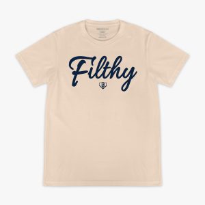 Filthy Tee - Bone/Navy