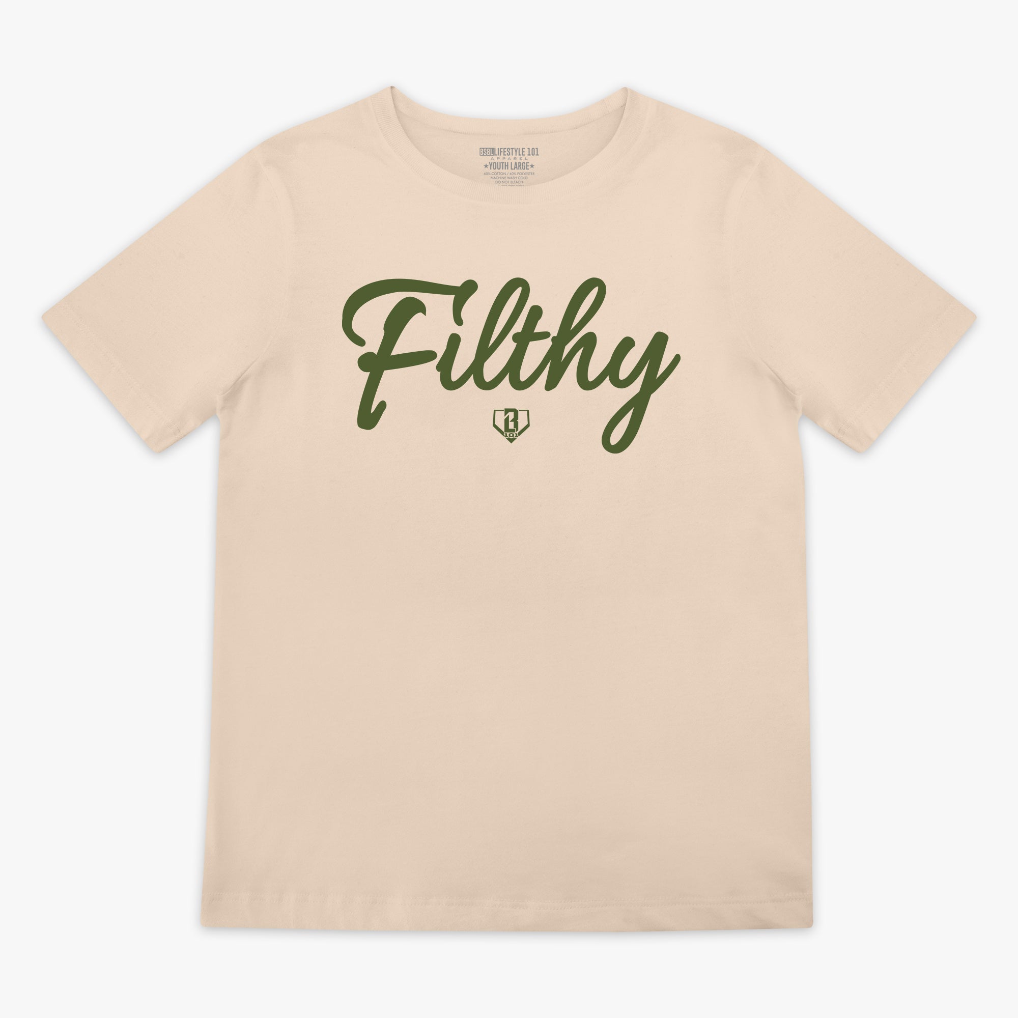 Filthy Tee - Bone/Green