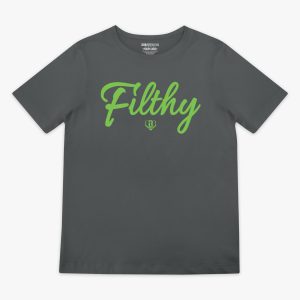Filthy Youth Tee - Charcoal/Green