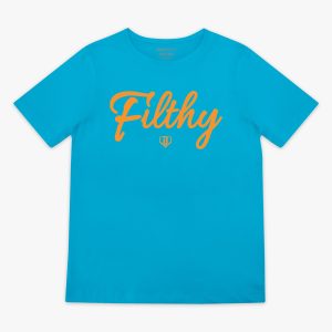 Filthy Youth Tee - Blue/Orange