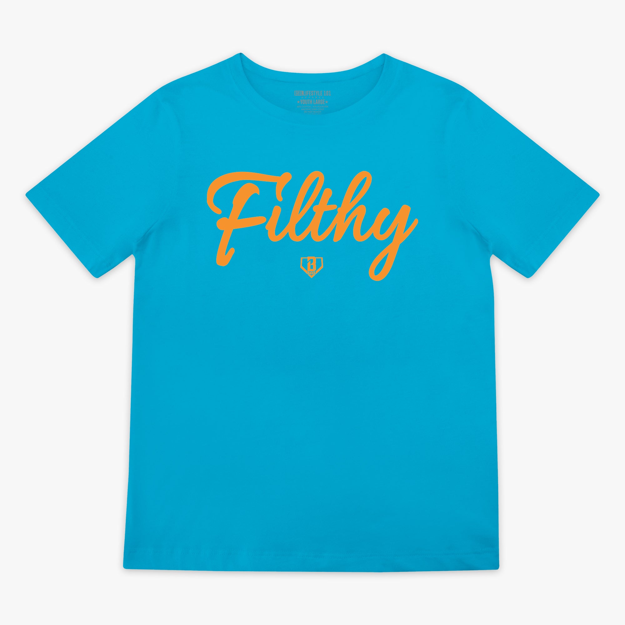 Filthy Youth Tee - Blue/Orange
