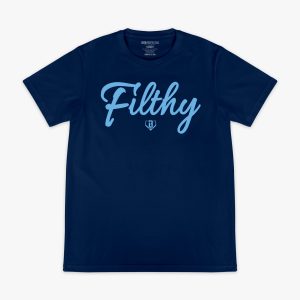 Filthy Tee - Navy/BL Blue